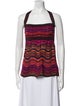 Missoni Striped Square Neckline Top