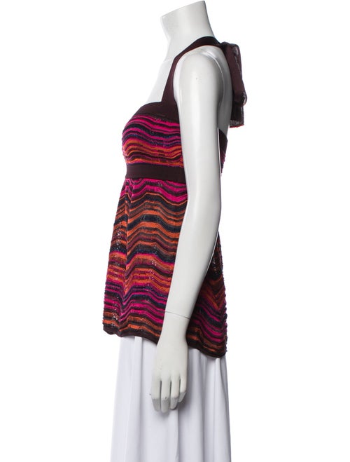 Missoni Striped Square Neckline Top