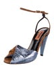 Missoni Leather D'Orsay Pumps