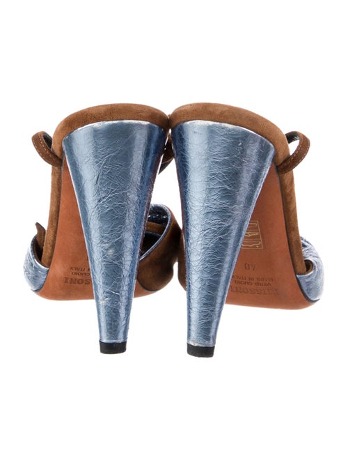 Missoni Leather D'Orsay Pumps