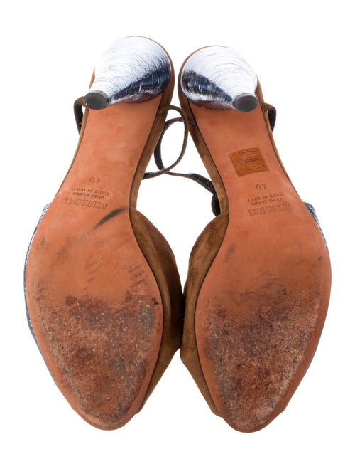 Missoni Leather D'Orsay Pumps