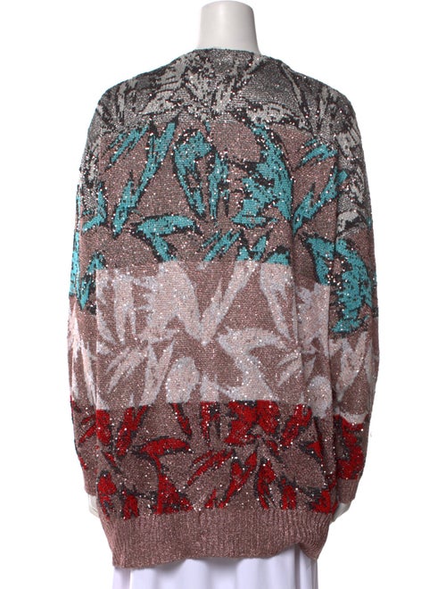 Missoni Printed V-Neck Sweater