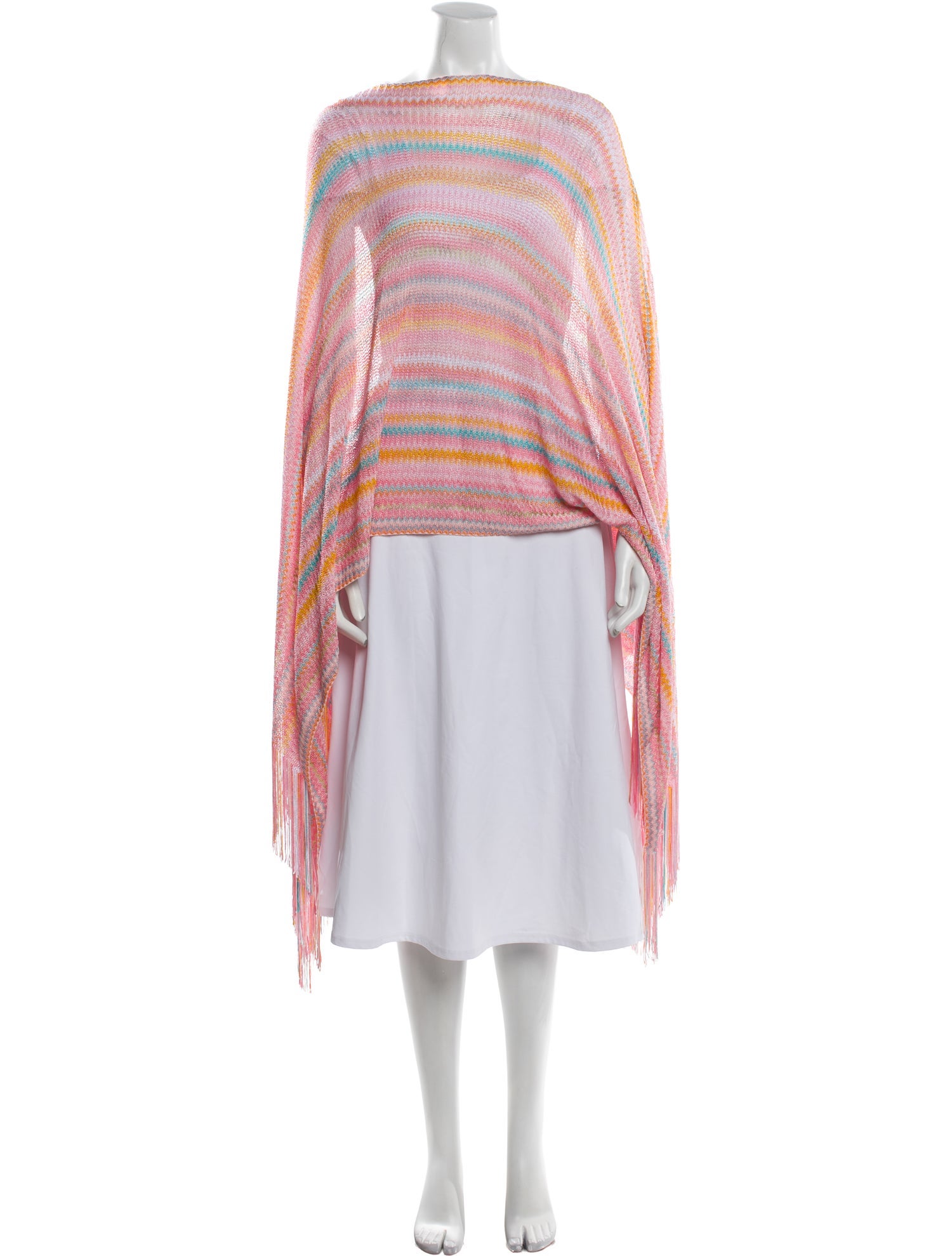 Missoni Striped Bateau Neckline Sweater