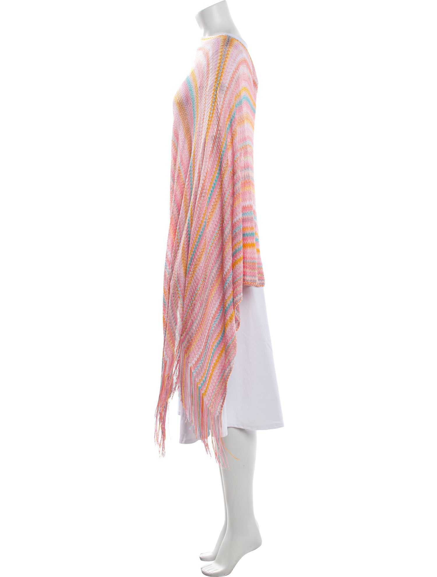 Missoni Striped Bateau Neckline Sweater