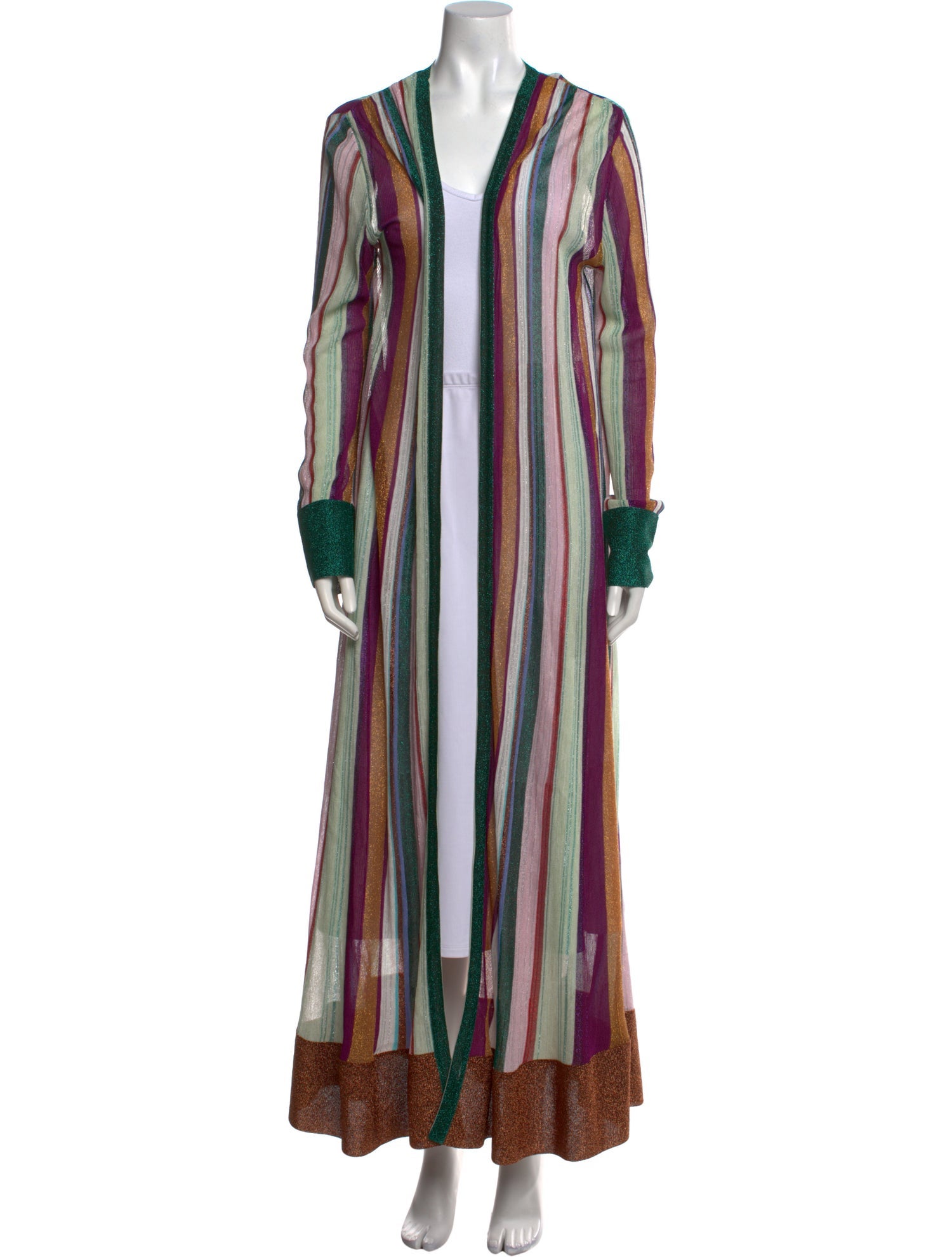 Missoni Striped Open Front Sweater