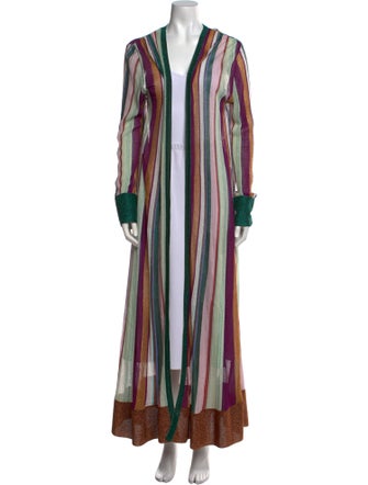 Missoni Striped Open Front Sweater