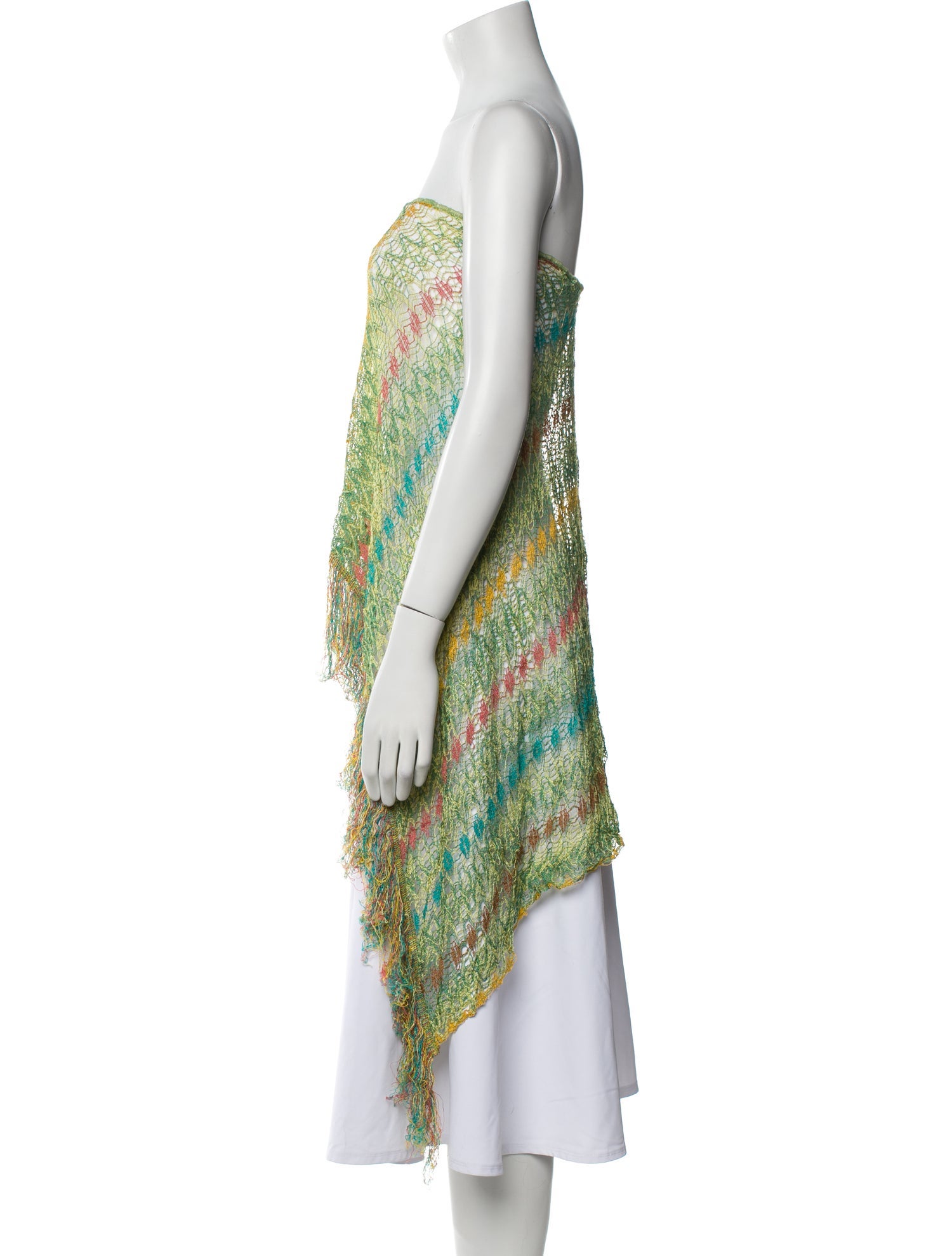 Missoni Printed Strapless Sweater