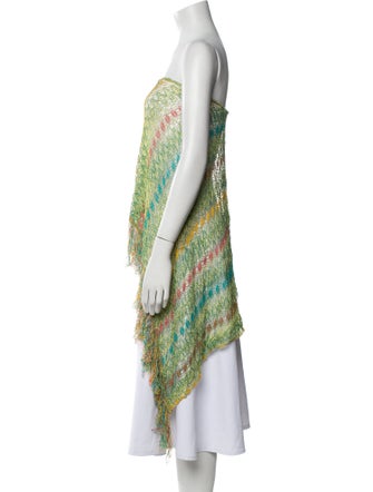 Missoni Printed Strapless Sweater