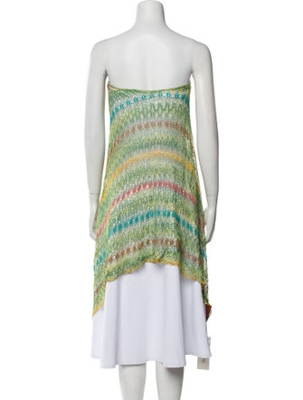 Missoni Printed Strapless Sweater