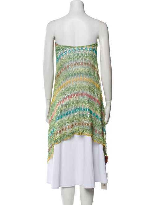 Missoni Printed Strapless Sweater