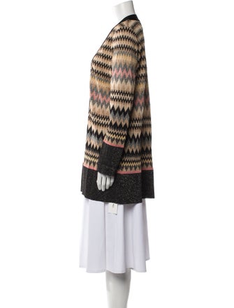 Missoni Striped Open Front Sweater