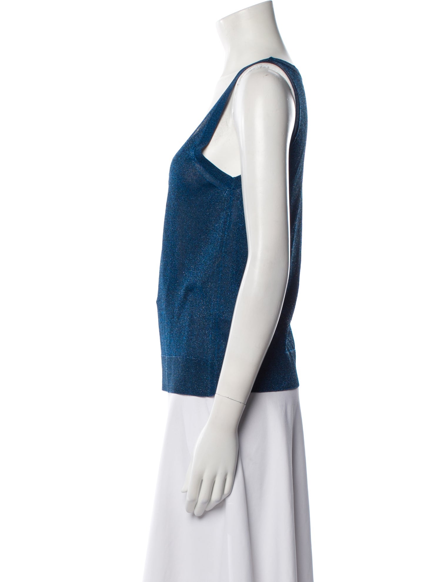 Missoni Scoop Neck Sleeveless Top