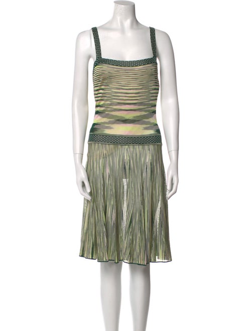 Missoni Striped Knee-Length Dress