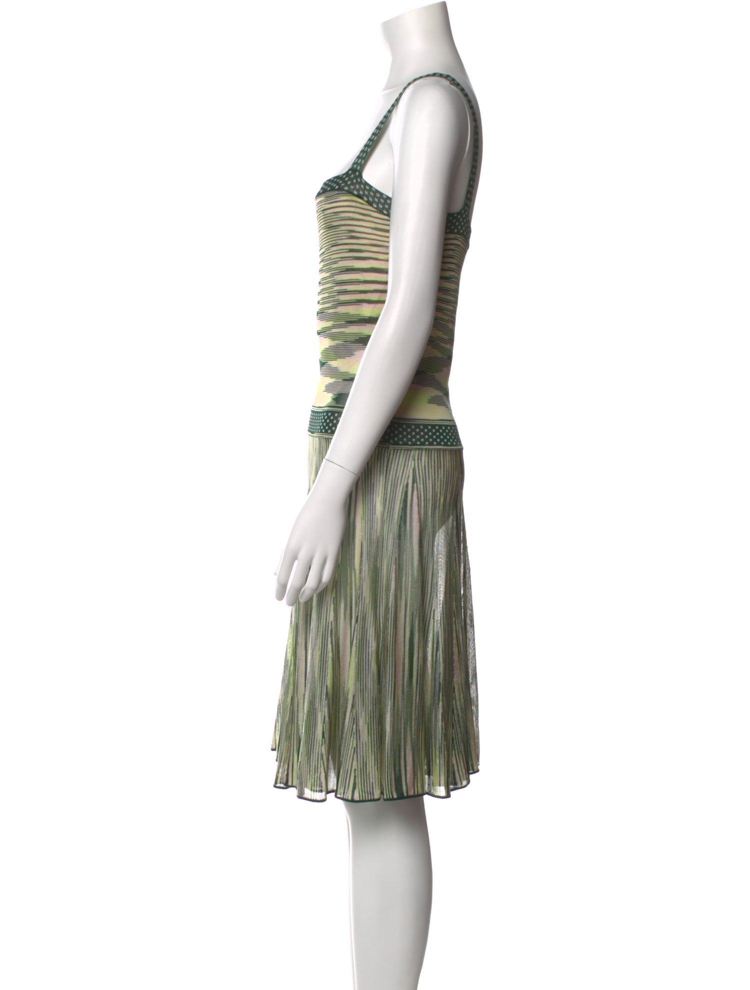 Missoni Striped Knee-Length Dress