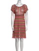 Missoni Striped Mini Dress