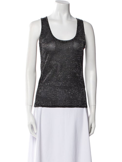 Missoni Scoop Neck Sleeveless Top