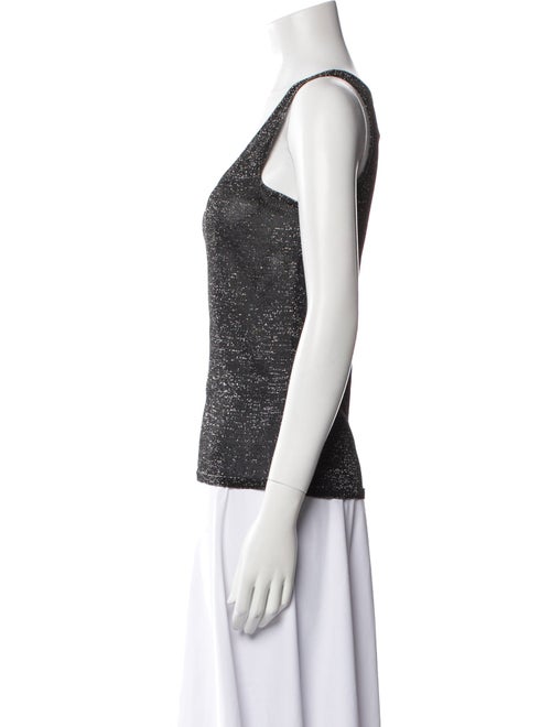 Missoni Scoop Neck Sleeveless Top