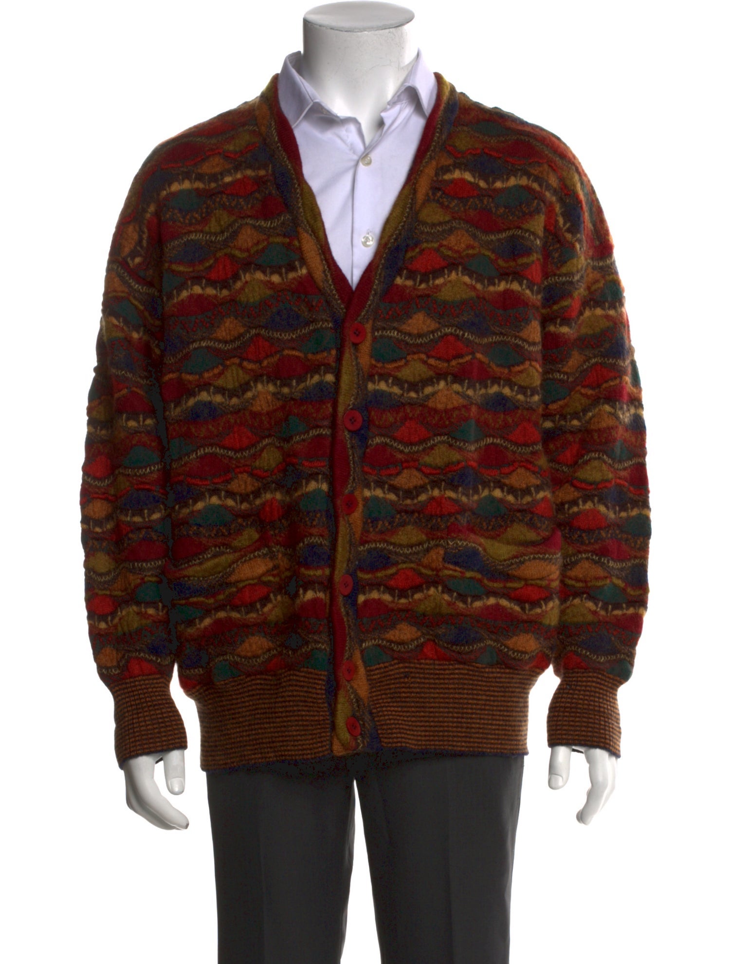 Missoni Printed V-Neck Cardigan