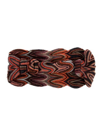Missoni patterned headband