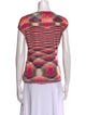 Missoni Striped Scoop Neck T-Shirt