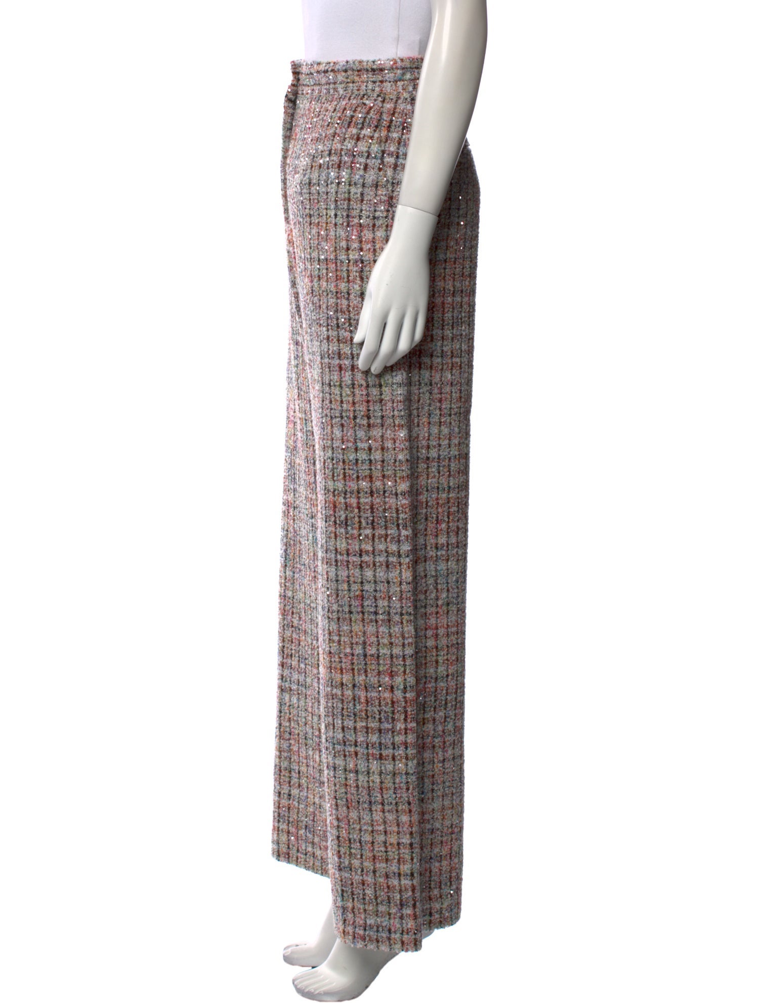 Missoni Tweed Pattern Wide Leg Pants w/ Tags