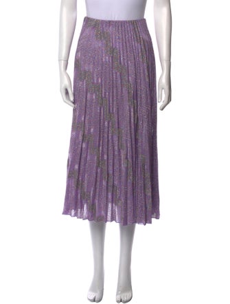 Missoni Printed Midi Length Skirt
