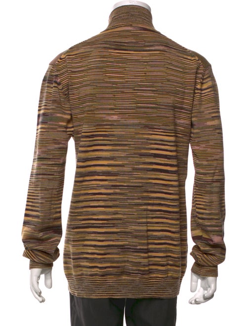 Missoni Striped Mock Neck Cardigan