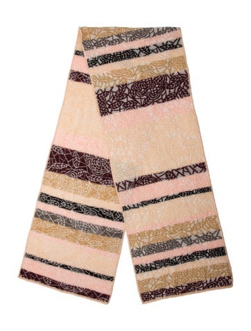 Missoni Scarves and Shawls Mohair Striped Scarf