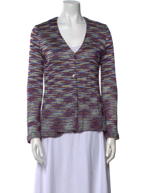 Missoni Striped V-Neck Sweater
