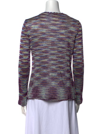 Missoni Striped V-Neck Sweater