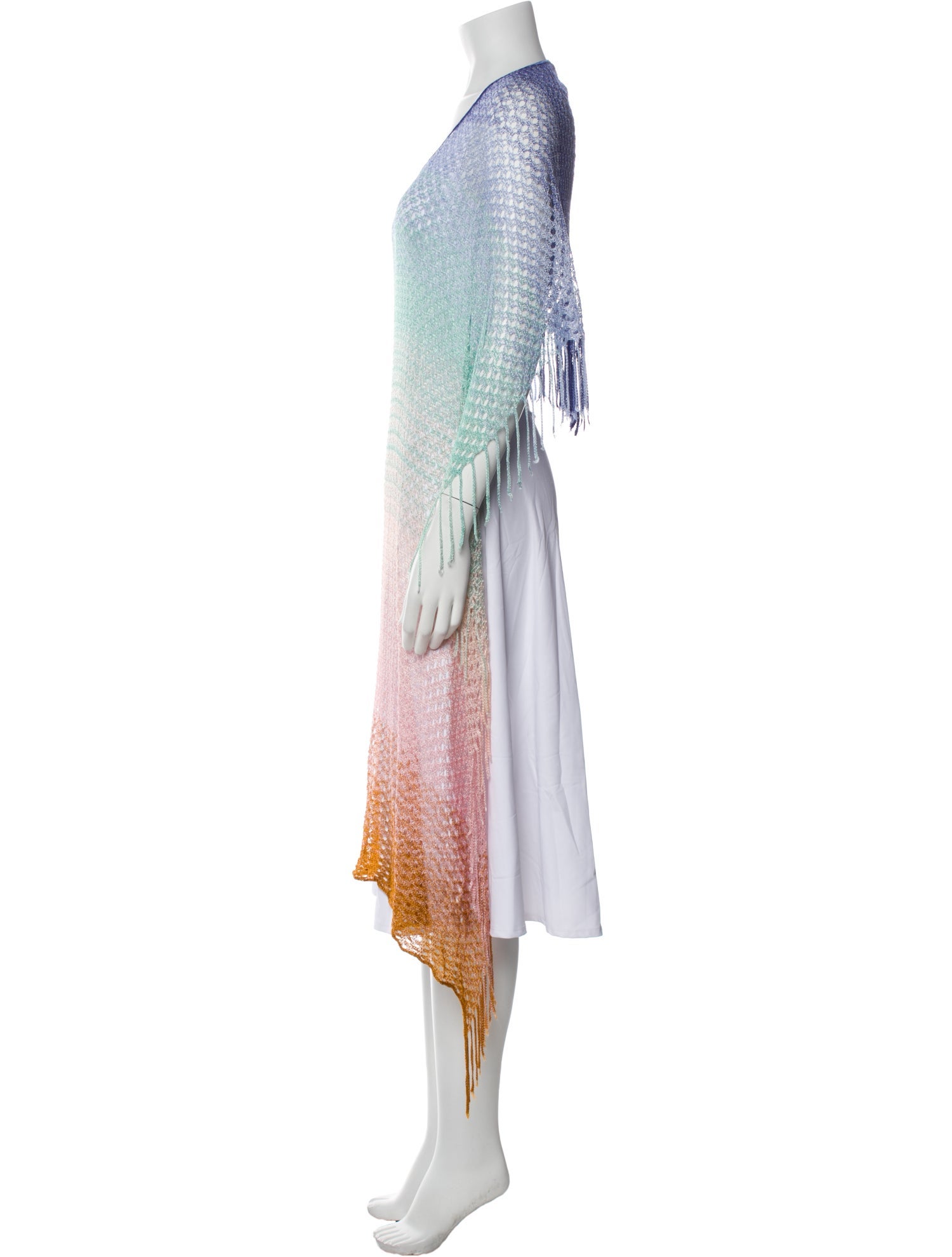 Missoni Tie-Dye Print Scoop Neck Sweater