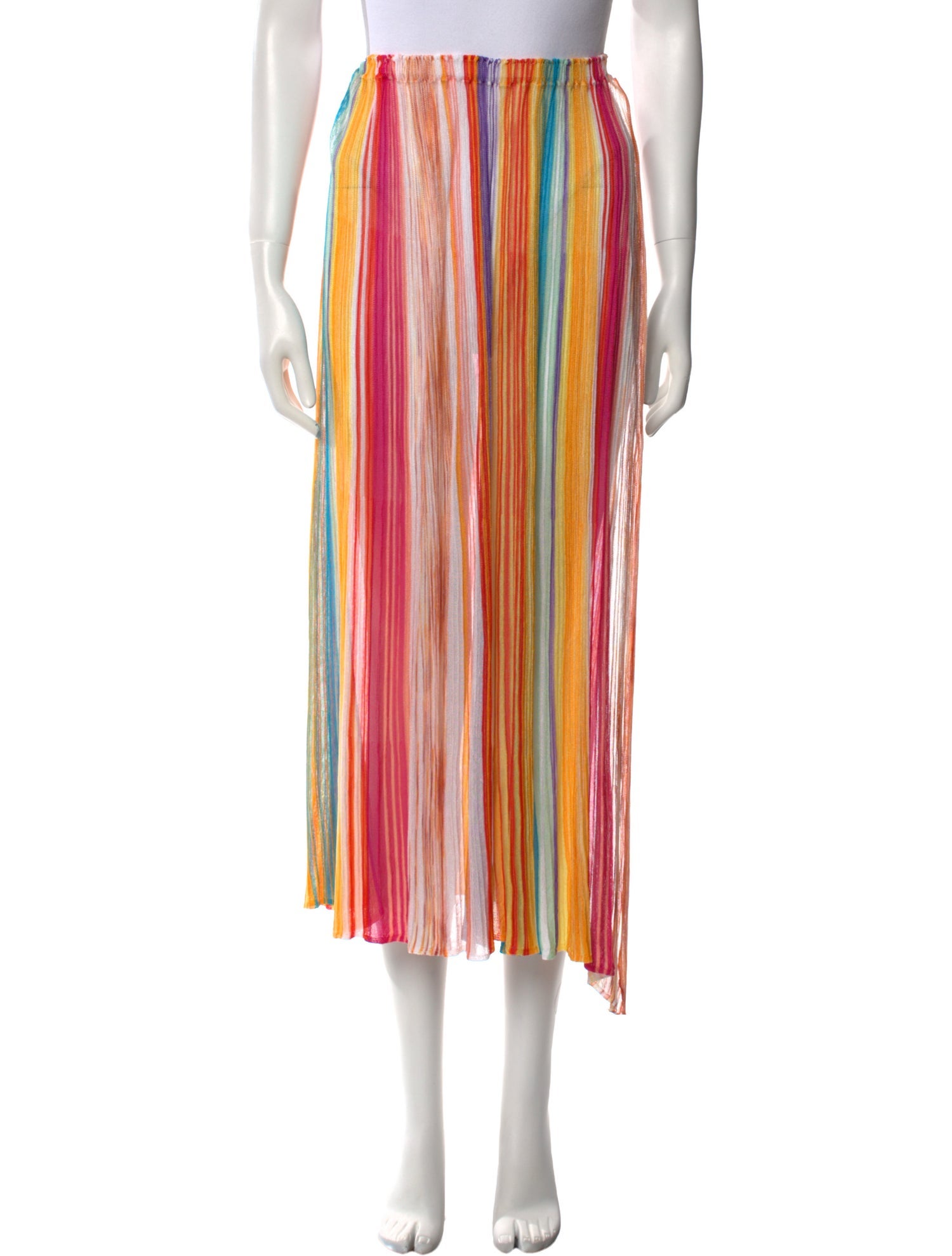 Missoni Striped Midi Length Skirt