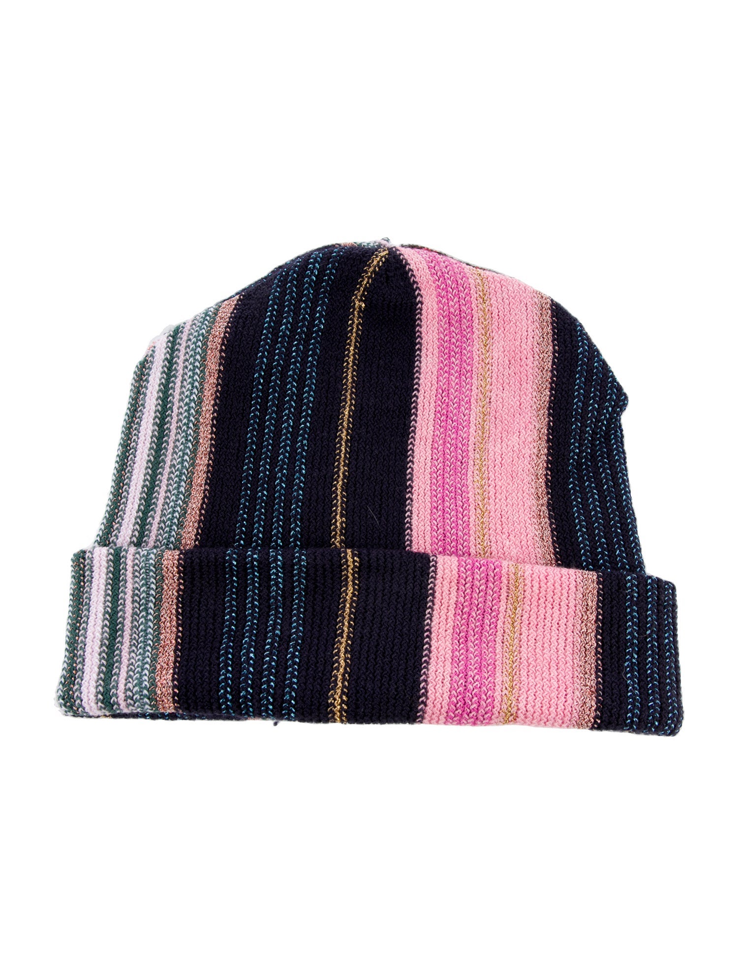 Missoni knit beanie