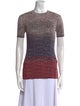 Missoni Colorblock Pattern Crew Neck T-Shirt