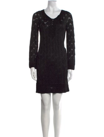 Missoni V-Neck Mini Dress