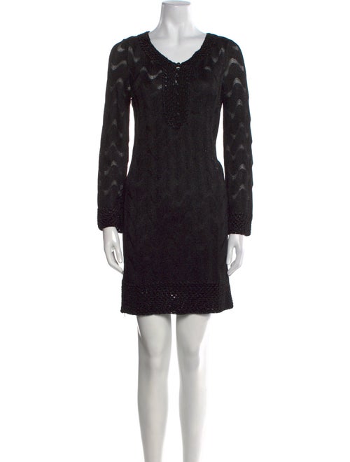 Missoni V-Neck Mini Dress