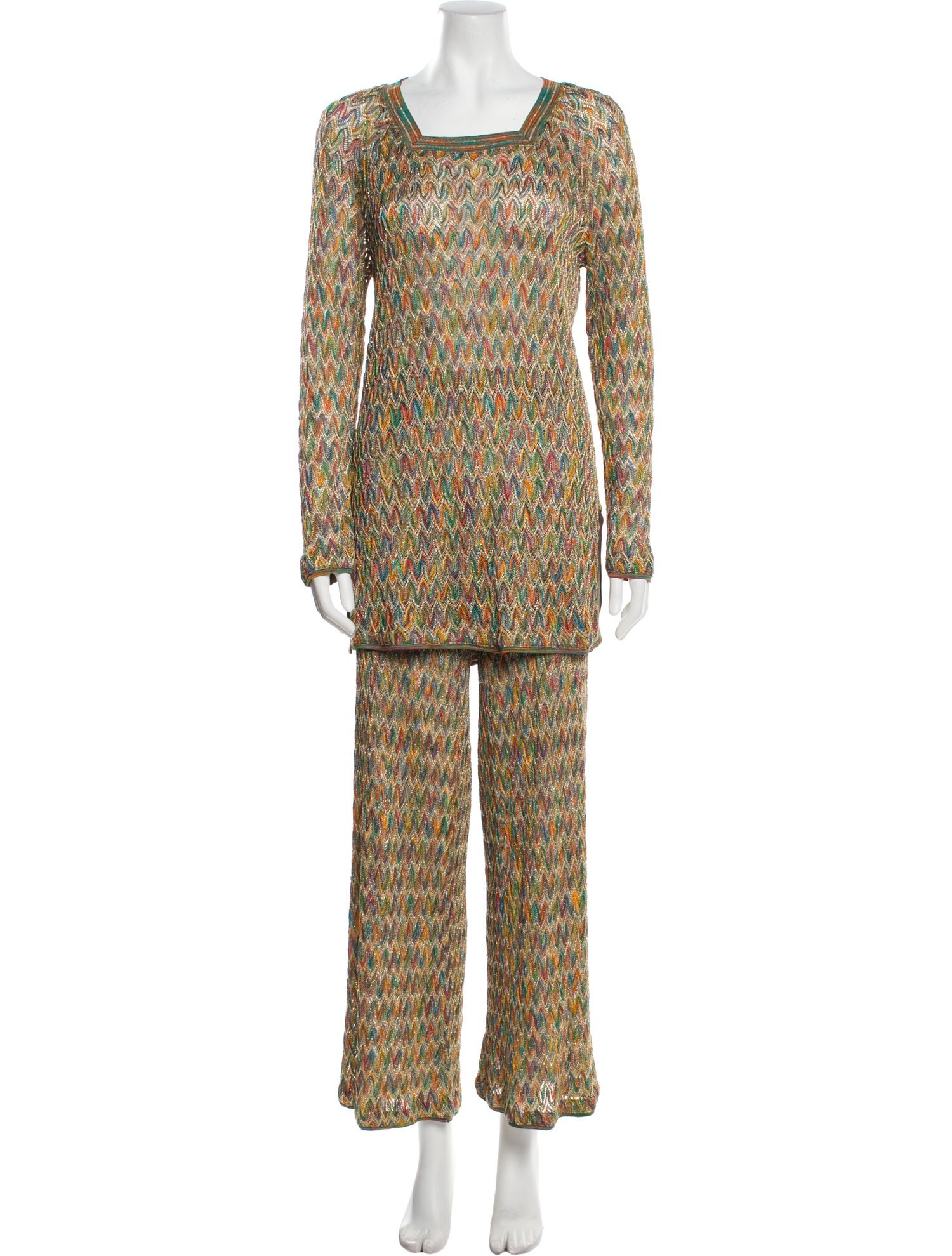 Missoni Printed Pant Set