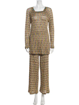 Missoni Printed Pant Set