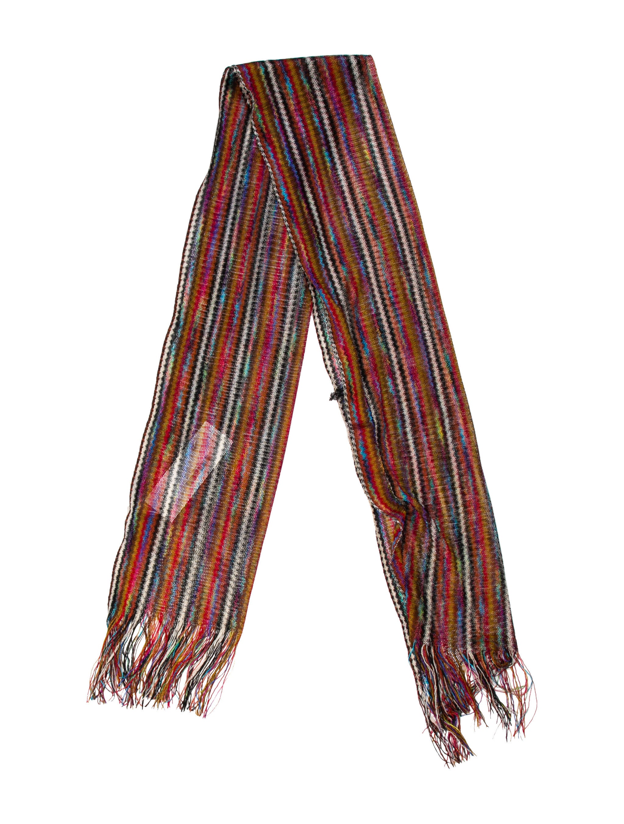 Missoni Silk Striped Scarf