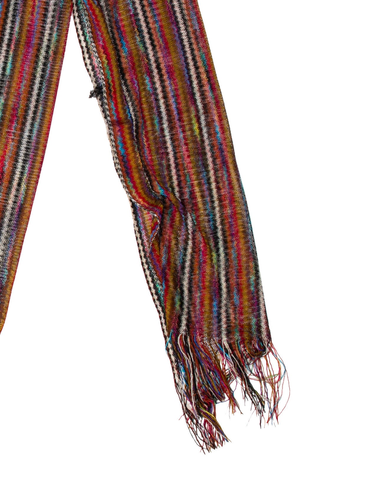Missoni Silk Striped Scarf