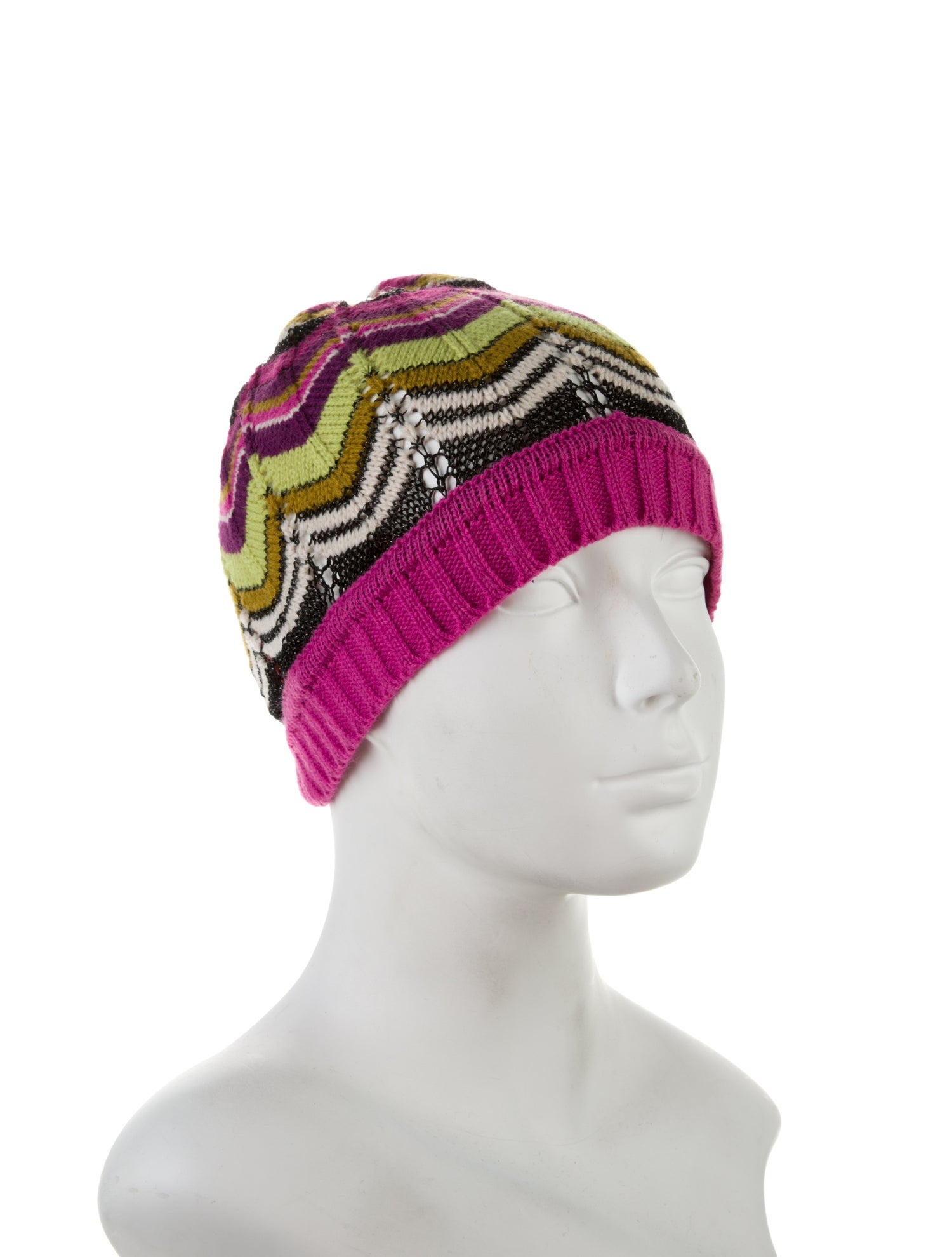 Missoni Printed Beanie Hat