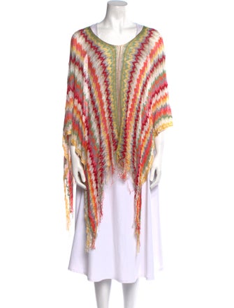 Missoni Printed Scoop Neck Sweater