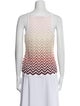 Missoni Striped Scoop Neck Top
