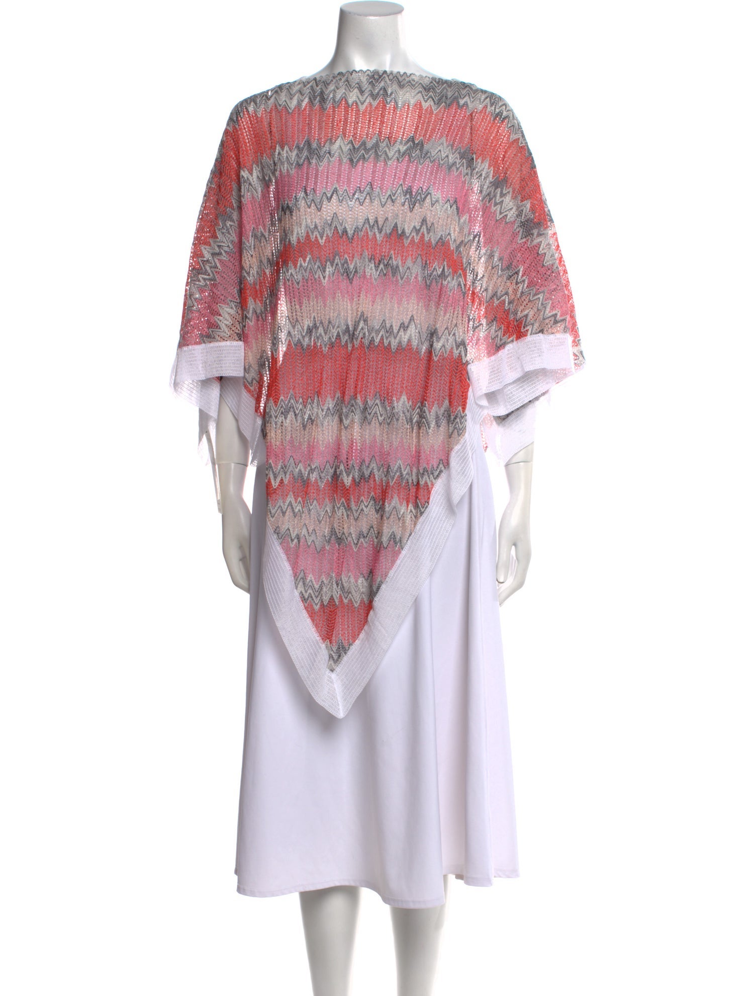 Missoni Striped Bateau Neckline Sweater