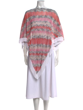 Missoni Striped Bateau Neckline Sweater