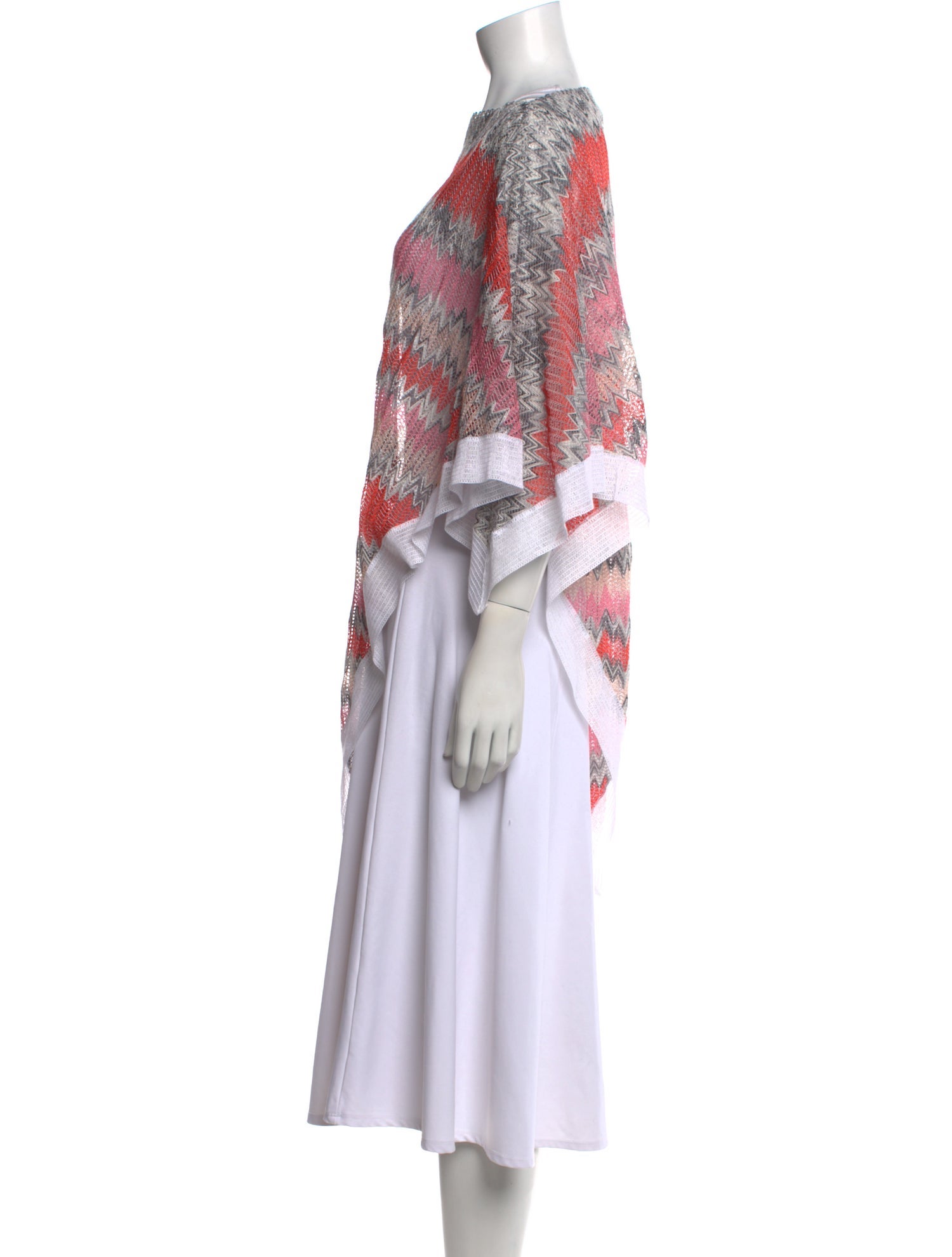 Missoni Striped Bateau Neckline Sweater