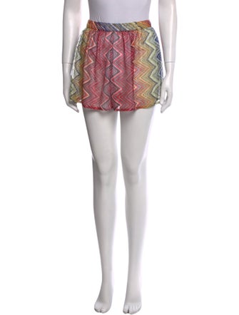 Missoni Printed Mini Shorts