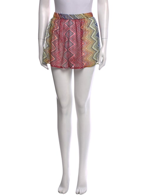 Missoni Printed Mini Shorts
