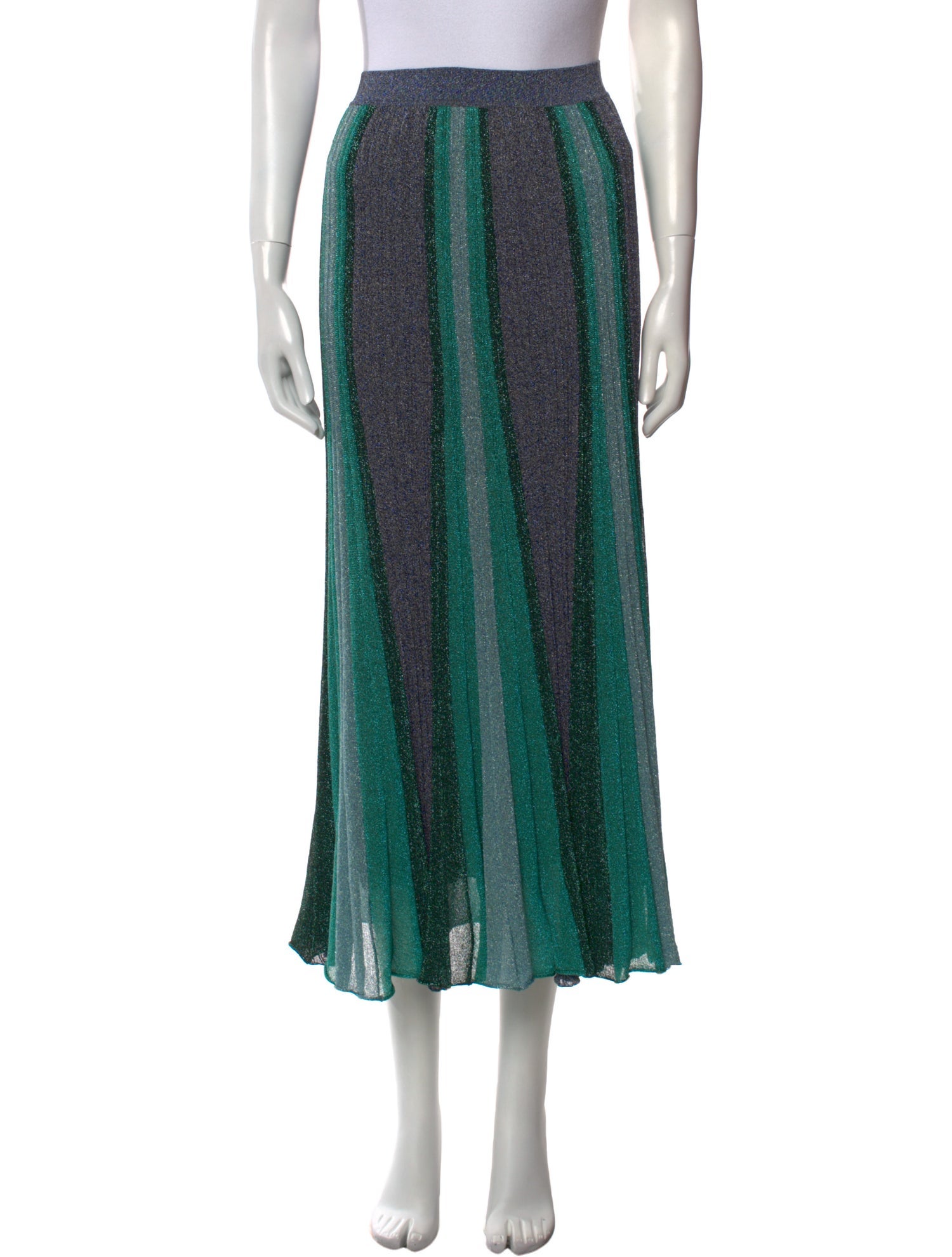 Missoni Striped Midi Length Skirt