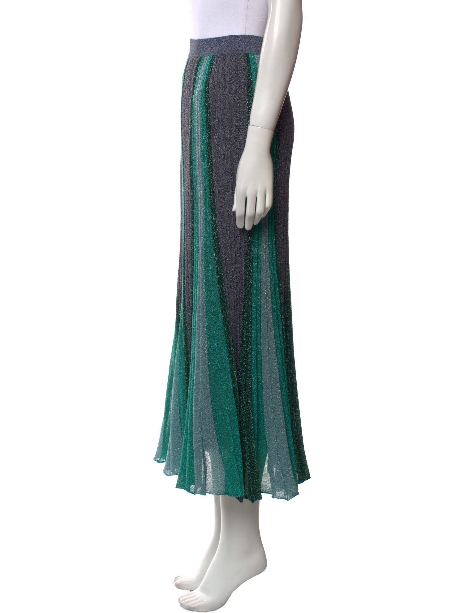 Missoni Striped Midi Length Skirt